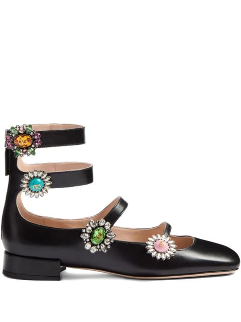 Valentino Garavani 20mm Preshoes ballet flats - Black - zdjęcie produktu nr 1