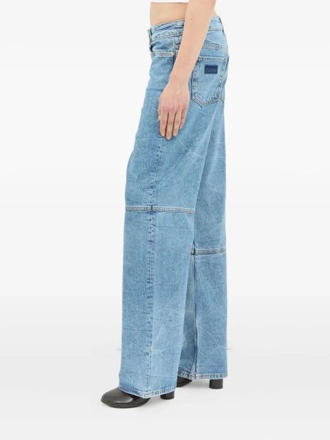 GANNI wide-leg jeans - Blue - zdjęcie produktu nr 2