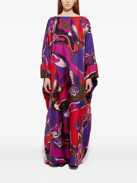 PUCCI Orchidee-print maxi dress - Purple - zdjęcie produktu nr 2