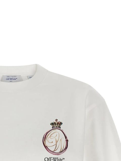 Off-White royal crown print T-shirt