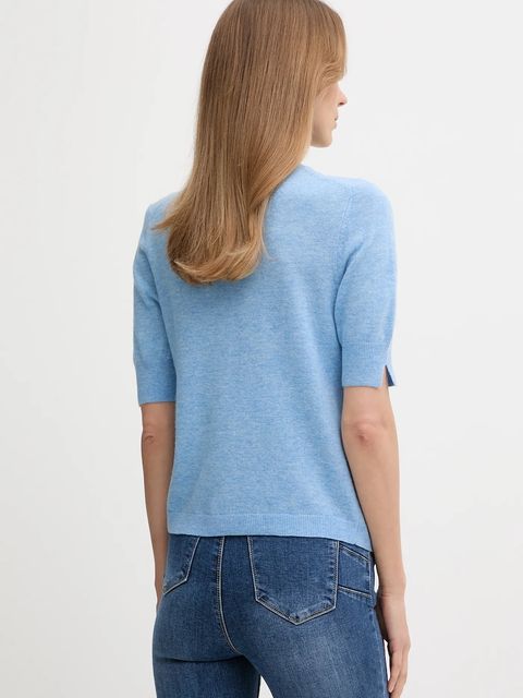 United Colors of Benetton sweter damski kolor niebieski lekki 1002D10D2