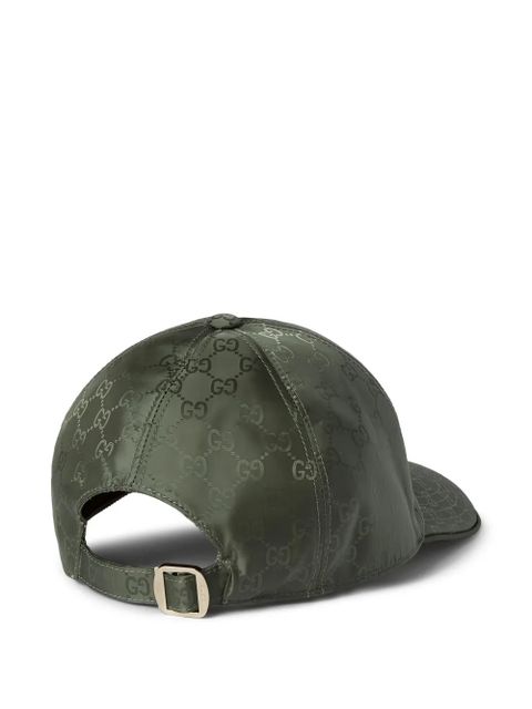 Gucci GG Supreme jacquard baseball cap - Green - zdjęcie produktu nr 2