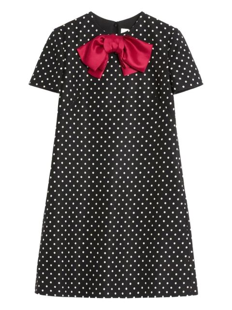 Valentino Garavani Plusdepois-print Supergran mini dress - Black - zdjęcie produktu nr 1