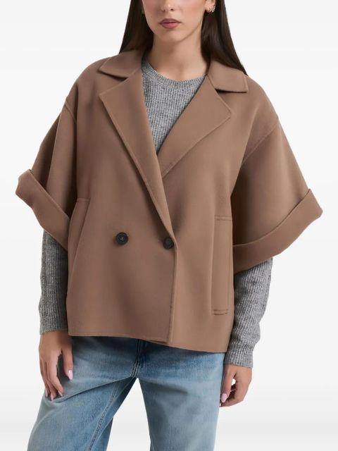 Weekend Max Mara button short-sleeve jacket - Brown - zdjęcie produktu nr 2