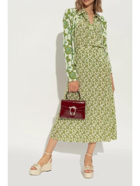 Gucci 75mm horsebit platform sandals - White