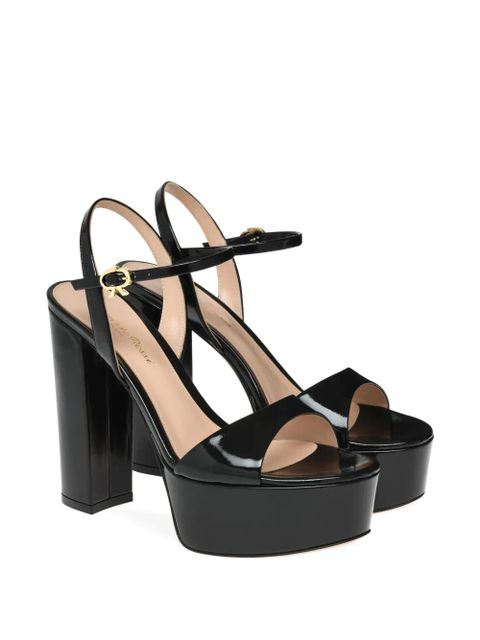 Gianvito Rossi 125mm Marlena platform heeled sandals - Black