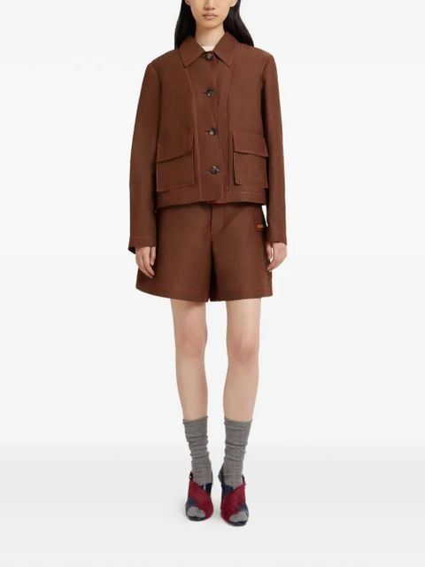 Marni long-sleeve jacket - Brown - zdjęcie produktu nr 2