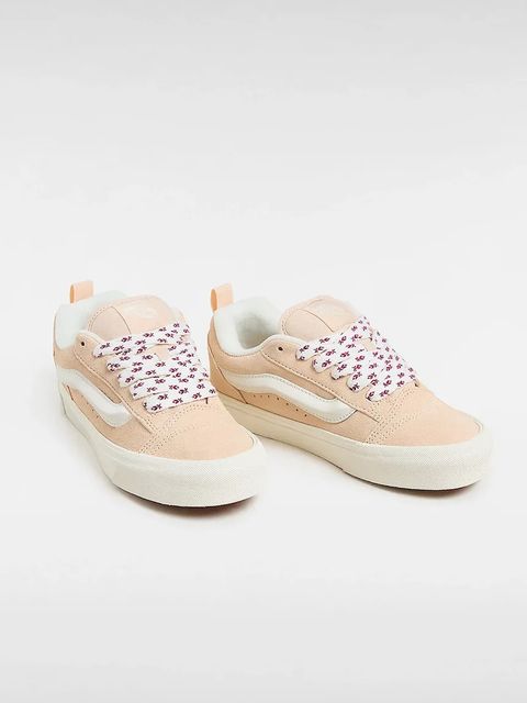 Vans tenisówki zamszowe Knu Skool kolor pomarańczowy VN000D6ZE2S1 - zdjęcie produktu nr 2