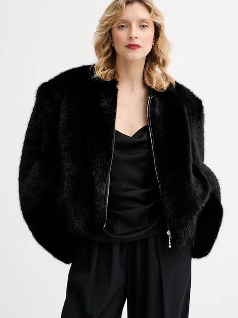 Stand Studio kurtka Karly kolor czarny zimowa 66411-9163 - zdjęcie produktu nr 1