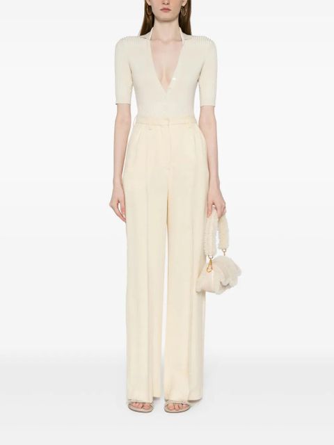 Jacquemus Le Body Yauco polo bodysuit - Neutrals - zdjęcie produktu nr 2