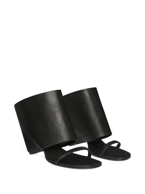 Courrèges Oblique sandals - Black - zdjęcie produktu nr 2