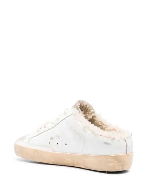 Golden Goose Super-Star Sabot lace-up sneakers - White