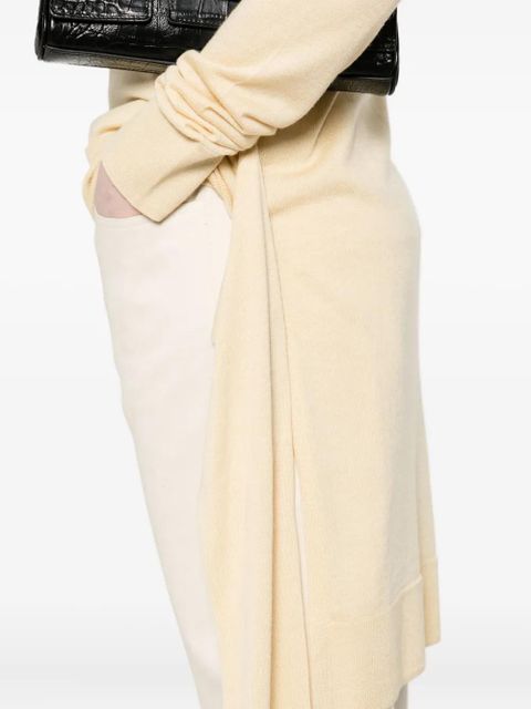 TOTEME tie-detail turtleneck dress - Neutrals - zdjęcie produktu nr 2