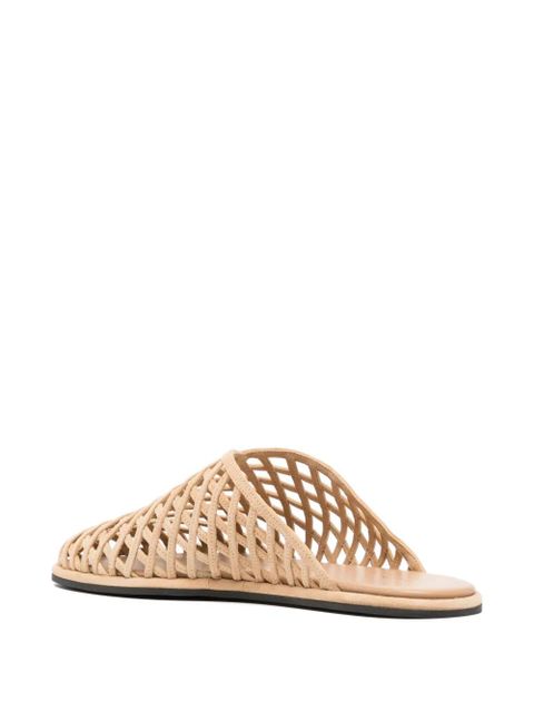 NEOUS Atik mules - Neutrals