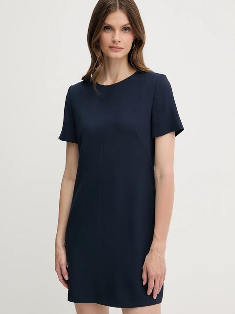 BOSS sukienka kolor granatowy mini prosta 50541993 - zdjęcie produktu nr 1