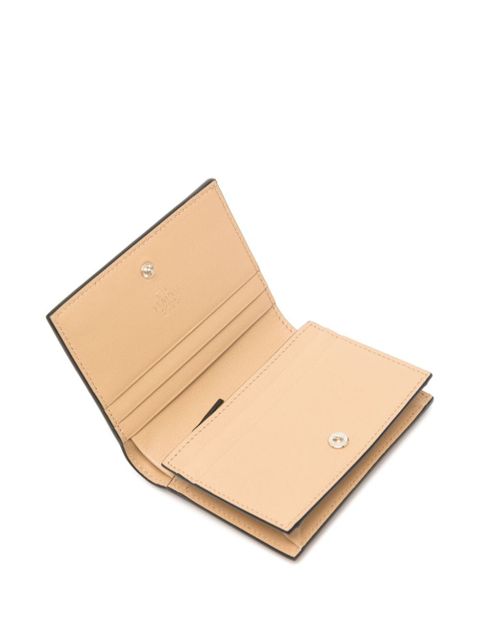 Valentino Garavani small Rockstud leather wallet - Neutrals