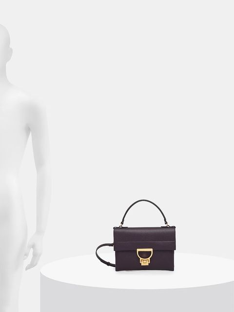 Coccinelle torebka skórzana Arlettis kolor fioletowy E1 MD5 19 03 01