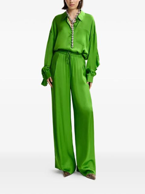 Essentiel Antwerp drawstring-fastening trousers - Green - zdjęcie produktu nr 2