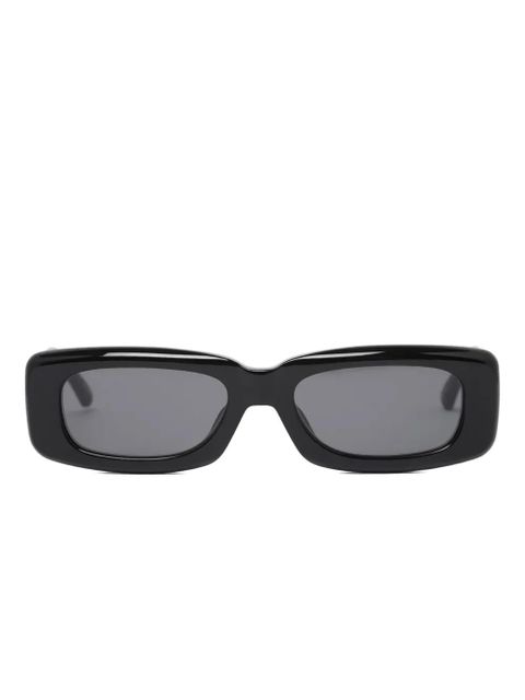 The Attico rectangle-frame sunglasses - Black - zdjęcie produktu nr 1
