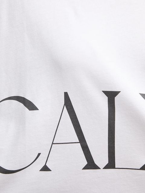 Calvin Klein Jeans t-shirt bawełniany damski kolor biały LV047D206G - zdjęcie produktu nr 2