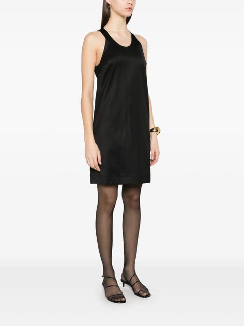 TOTEME scoop-neck mini dress - Black - zdjęcie produktu nr 2