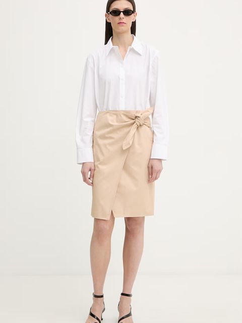 Isabelle Blanche spódnica asymetryczna bawełniana - zdjęcie produktu nr 1