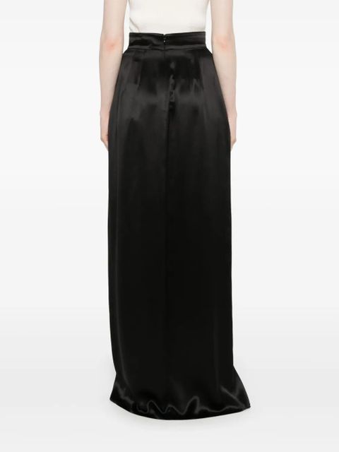 Dolce & Gabbana silk maxi-skirt - Black - zdjęcie produktu nr 2