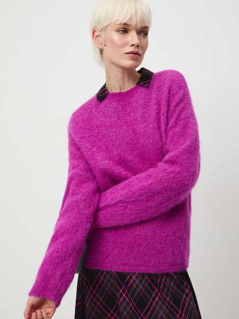 Medicine sweter damski z wełną alpaki - zdjęcie produktu nr 1