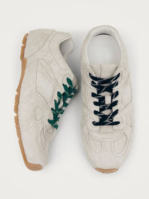 Alohas sneakersy zamszowe S100991-02 damskie kolor beżowy S100991-02