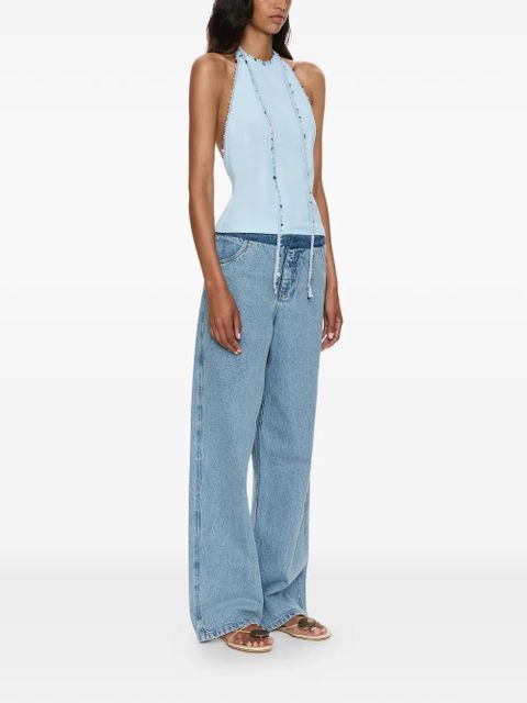 Christopher Esber Beach Quartz Halter top - Blue - zdjęcie produktu nr 2