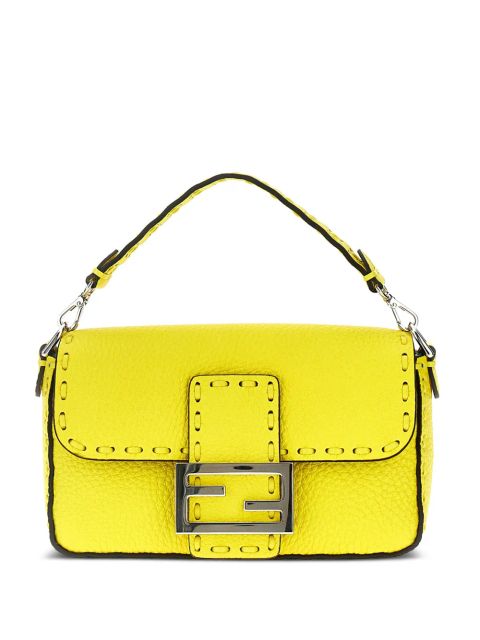FENDI mini Baguette tote bag - Yellow