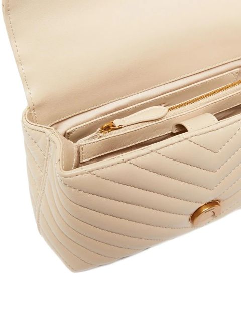 PINKO mini Lady Love tote bag - Neutrals