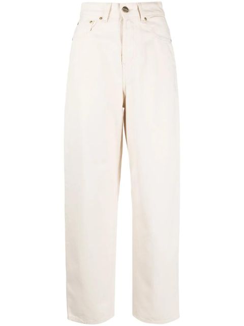 Carhartt WIP Derby high-rise straight jeans - Neutrals - zdjęcie produktu nr 2