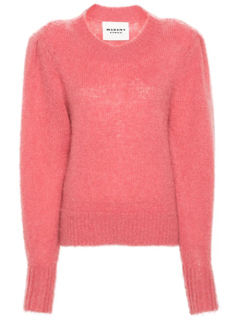 MARANT ÉTOILE Esmee brushed jumper - Pink - zdjęcie produktu nr 1
