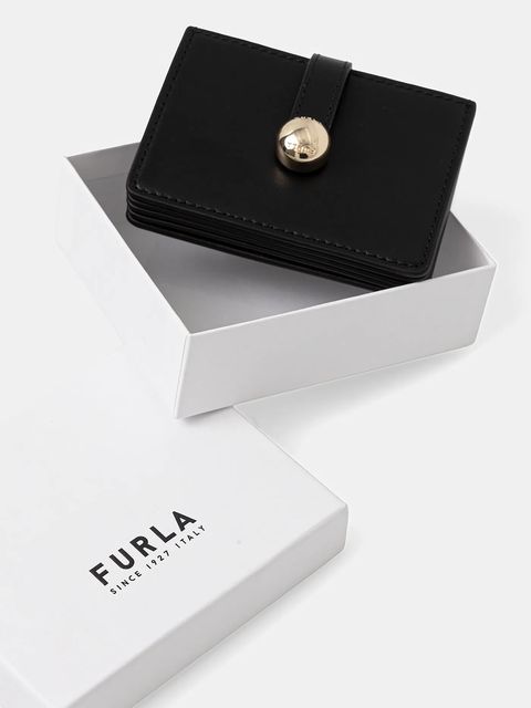 Furla etui na karty skórzane kolor czarny WP00549.AX0733.4115S