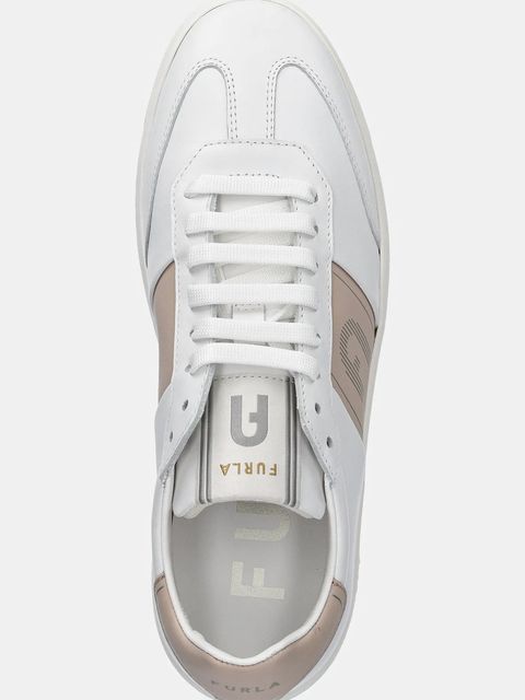 Furla sneakersy skórzane Twist Lace-Up Sneaker