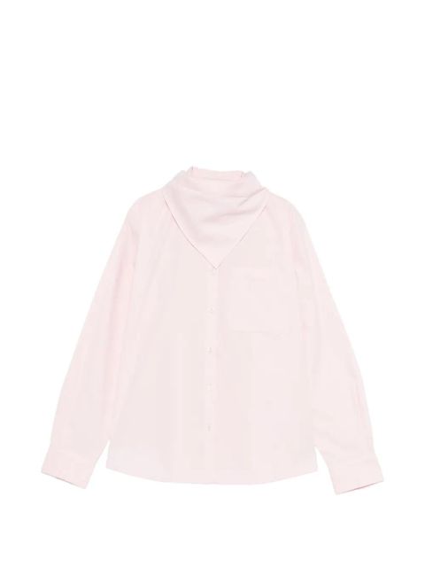 Maje chest-pocket long-sleeve shirt - Pink - zdjęcie produktu nr 1