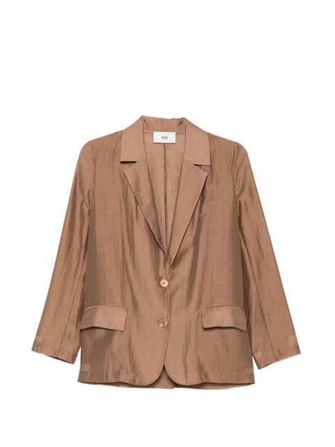 SOLOTRE single-breasted blazer - Brown - zdjęcie produktu nr 1