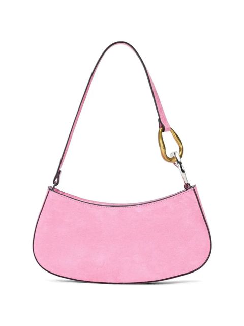 STAUD Ollie suede tote bag - Pink - zdjęcie produktu nr 2