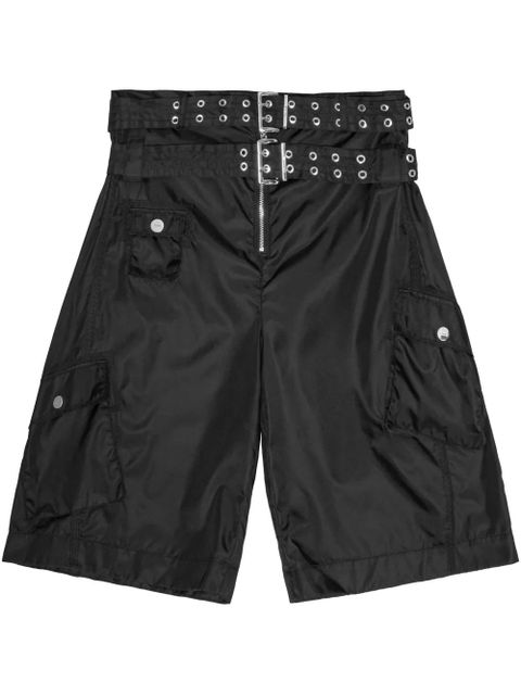 GANNI belted shorts - Black - zdjęcie produktu nr 1