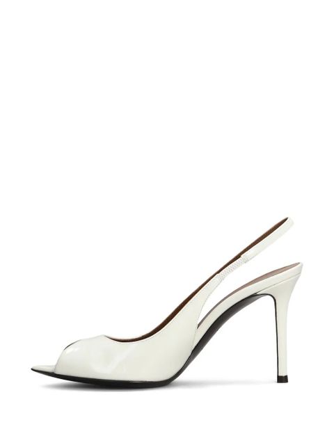 Giuseppe Zanotti 90mm Intriigo Open Toe sandals - White - zdjęcie produktu nr 2
