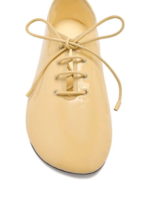Proenza Schouler Glove lace-up ballet flats - Neutrals