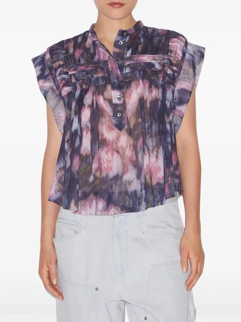 MARANT ÉTOILE Leaza top - Purple