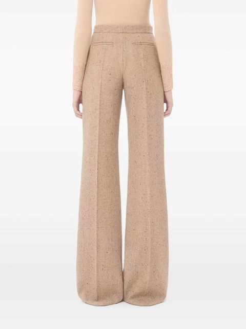 Valentino Garavani natté-weave tailored trousers - Neutrals