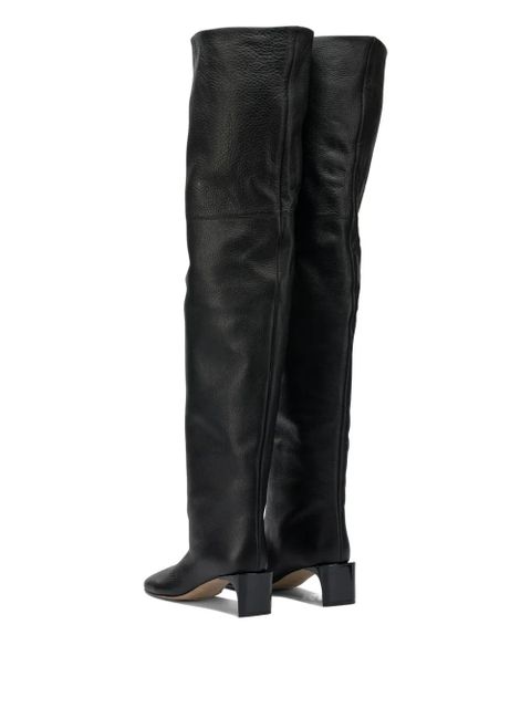 Max Mara 45mm over-the-knee boots - Black