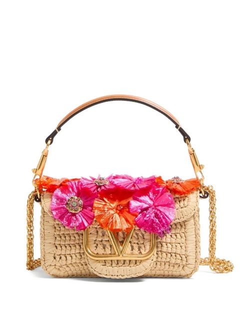 Valentino Garavani small Locò shoulder bag - Neutrals