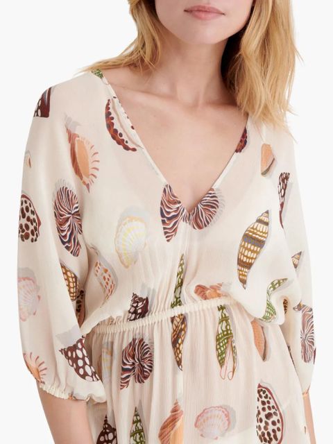 ERES Coffea long dress - White