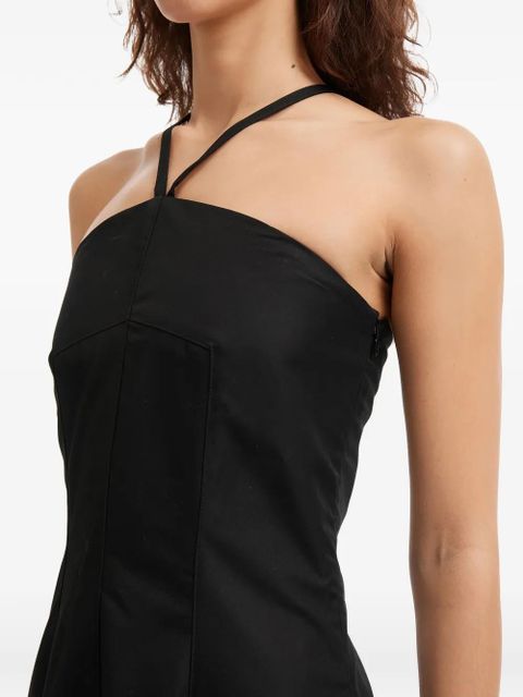 OUR LEGACY crossover strappy maxi dress - Black