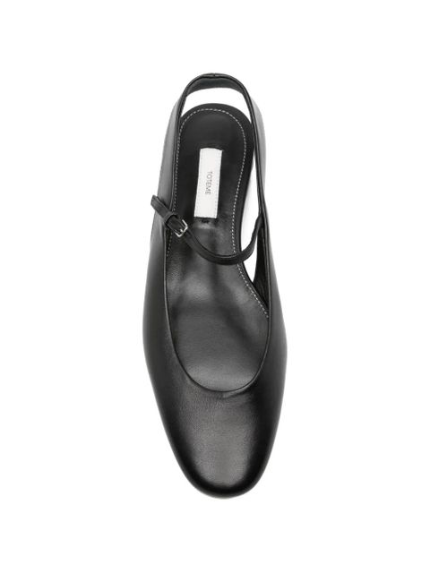 TOTEME nappa slingback mary jane - Black