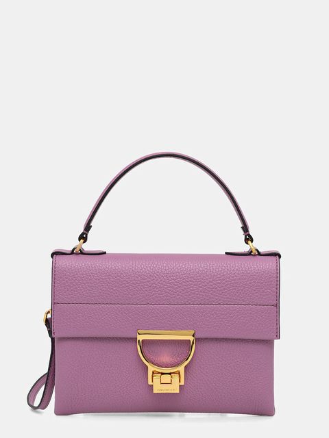 Coccinelle torebka skórzana Arlettis kolor fioletowy E1 MD5 19 03 01 - zdjęcie produktu nr 1